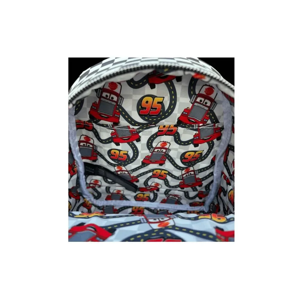 NWT Loungefly Disney Pixar Cars Exclusive Mack Cosplay Glow Mini Backpack - Picture 3 of 3